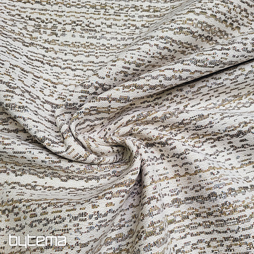 Tapestry fabric GLADIS STRIPE beige