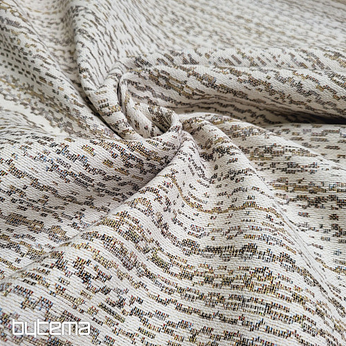 Tapestry fabric GLADIS STRIPE beige