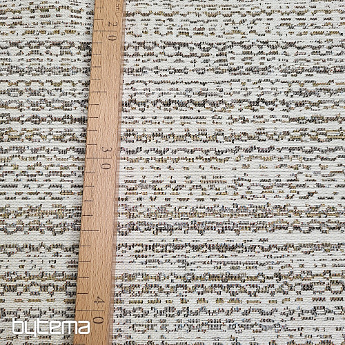 Tapestry fabric GLADIS STRIPE beige