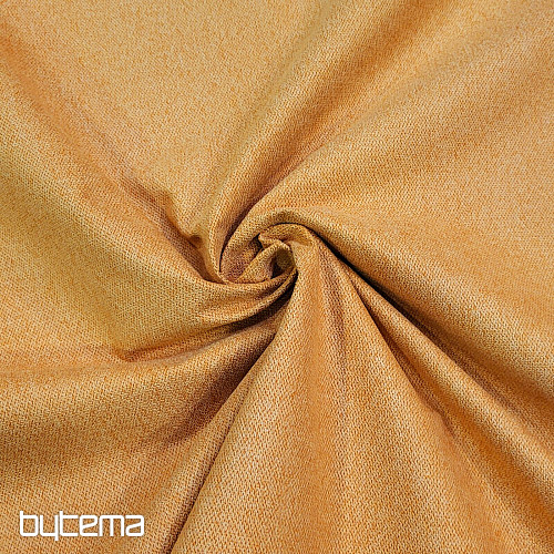 Decorative fabric ENJOY MUSTARD