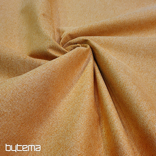 Decorative fabric ENJOY MUSTARD