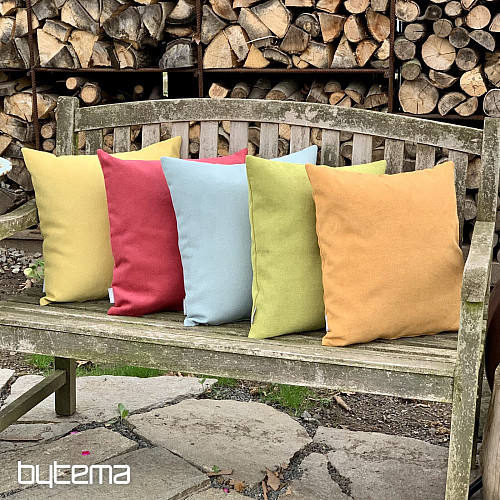 Decorative pillowcase ENJOY PEAS