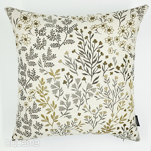 Tapestry pillowcase GLADIS FLOR beige