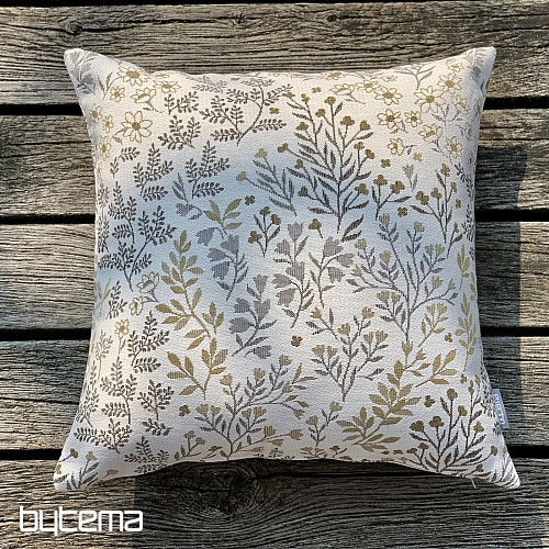 Tapestry pillowcase GLADIS FLOR beige