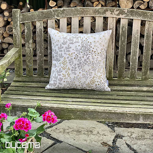 Tapestry pillowcase GLADIS FLOR beige