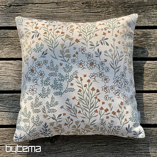 Tapestry pillowcase GLADIS FLOR blue