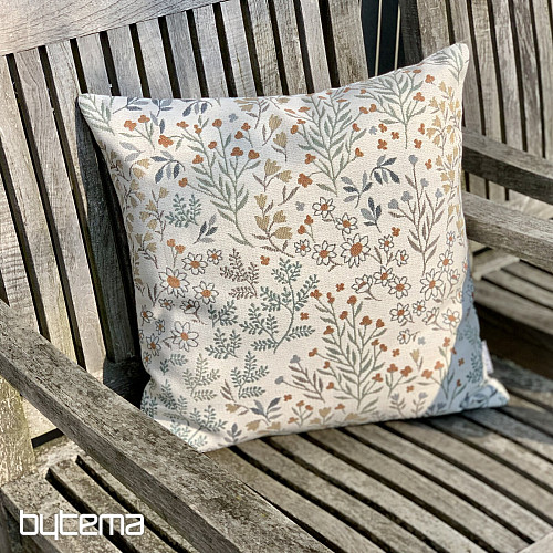 Tapestry pillowcase GLADIS FLOR blue