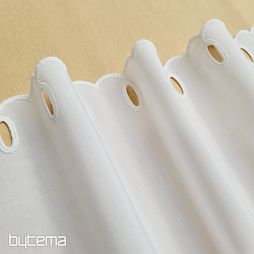 Stained glass curtain V 291 white