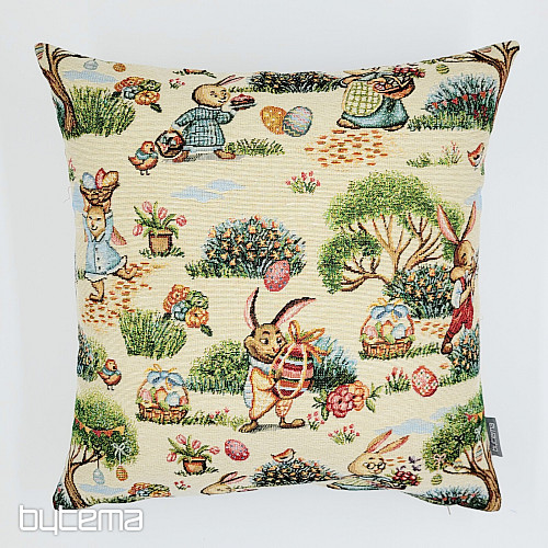 Easter tapestry cover BUNNY IN THE PARK