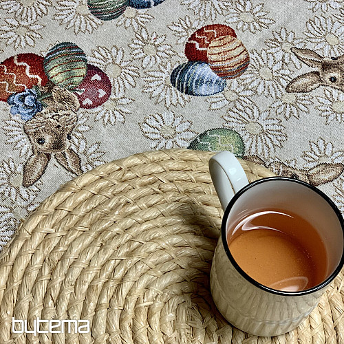 Easter tablecloth and scarf MARGA