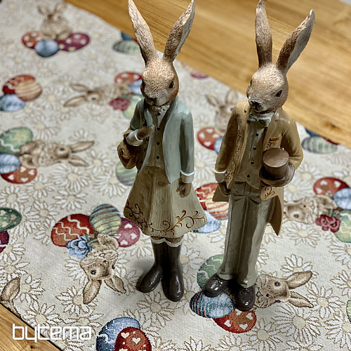 Easter tablecloth and scarf MARGA