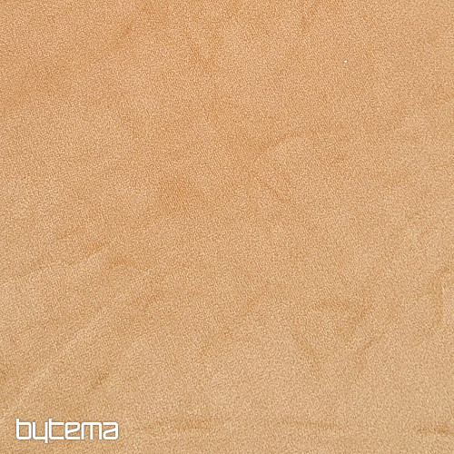 Luxurious monochrome designer decorative fabric GERSTER 77042/0920 HAZELNUT
