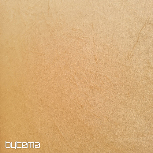 Luxurious monochrome designer decorative fabric GERSTER 77042/0920 HAZELNUT