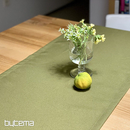 Tablecloth and place setting OLIVE
