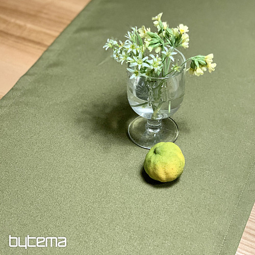 Tablecloth and place setting OLIVE