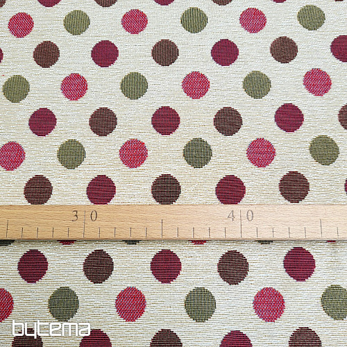 Tapestry fabric POLKA DOT