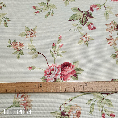 Decorative fabric CAÉSAR SMALL FLOWER