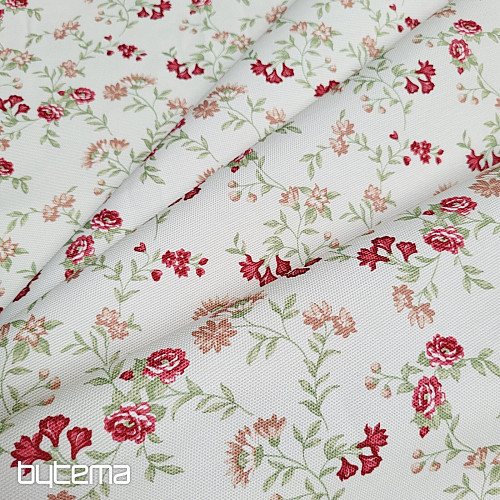 Decorative fabric RÓMULO MINI FLOWER