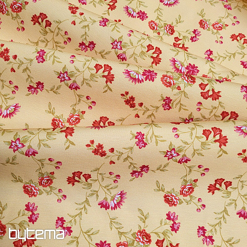 Decorative fabric RÓMULO YELLOW MINI FLOWER