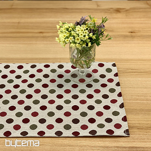 Tapestry placemat POLKA DOT