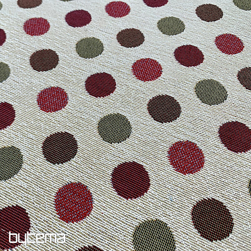 Tapestry placemat POLKA DOT