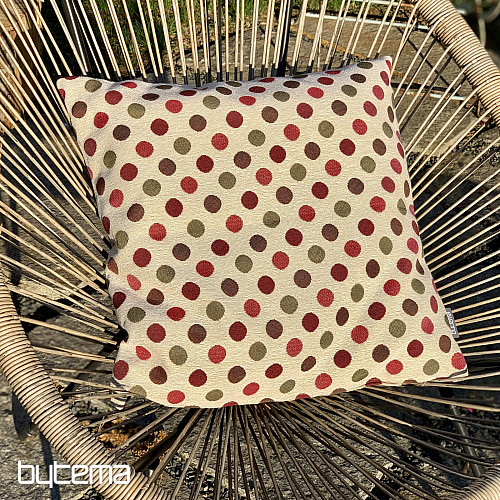 Tapestry pillowcase POLKA DOT
