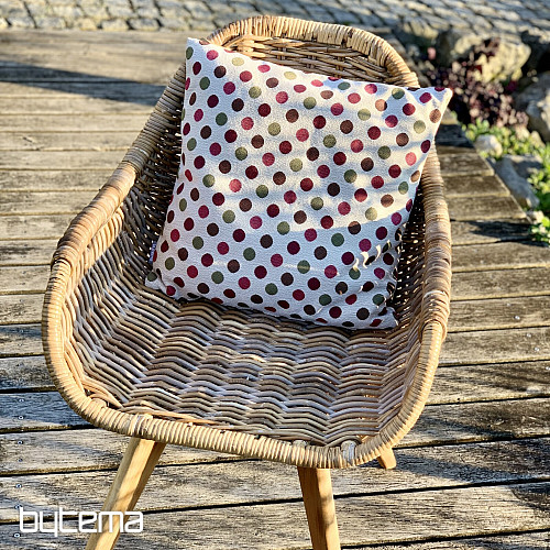 Tapestry pillowcase POLKA DOT