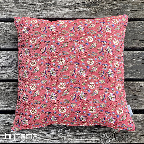 Tapestry cushion cover MALVARROSA RED