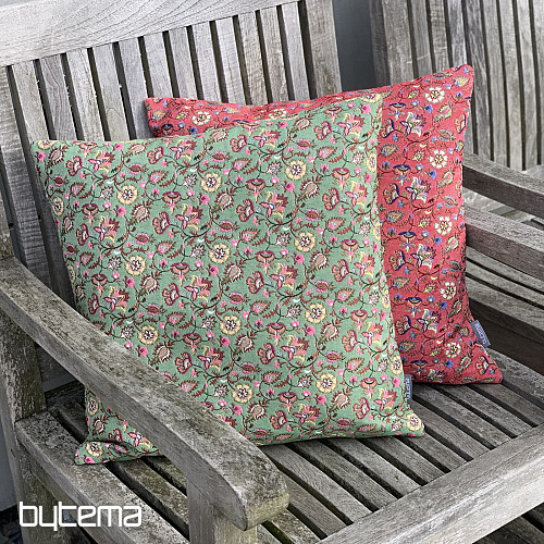 Tapestry cushion cover MALVARROSA RED