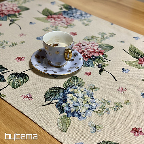 Tapestry tablecloth and scarf HORTENZIE ZOE