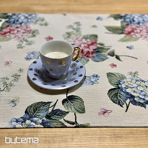 Tapestry tablecloth and scarf HORTENZIE ZOE