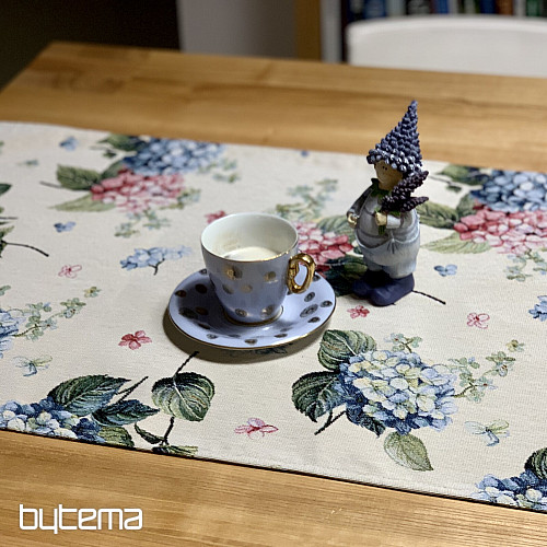 Tapestry tablecloth and scarf HORTENZIE ZOE