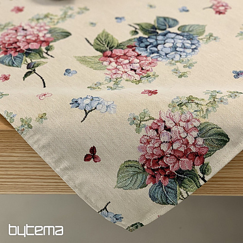 Tapestry tablecloth and scarf HORTENZIE ZOE