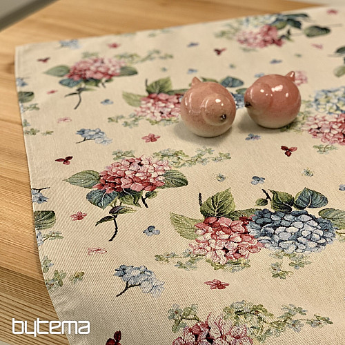Tapestry tablecloth and scarf HORTENZIE ZOE