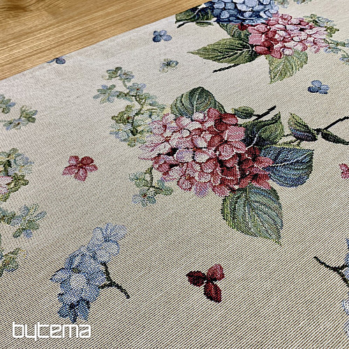Tapestry tablecloth and scarf HORTENZIE ZOE