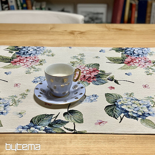 Tapestry tablecloth and scarf HORTENZIE ZOE