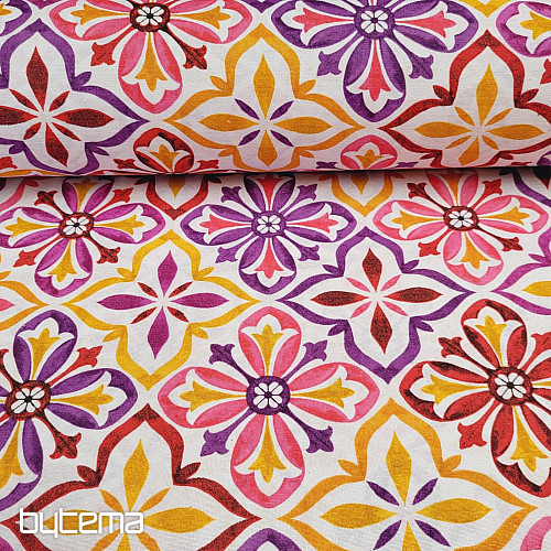 Decorative fabric JONELA PURPLE