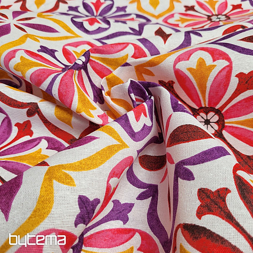 Decorative fabric JONELA PURPLE