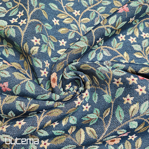 Tapestry fabric TREE OF HAPPINESS all over