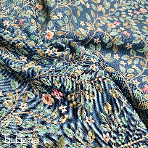 Tapestry fabric TREE OF HAPPINESS all over