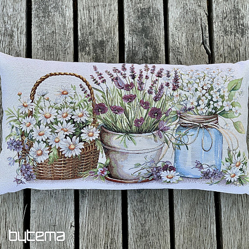 Tapestry pillow BEAUTY IN THE CART