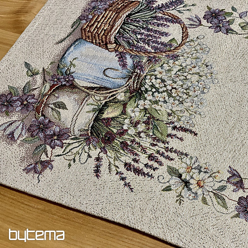 Tapestry tablecloth and scarf BEAUTY IN THE CART