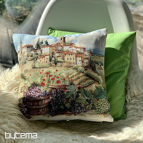 Decorative pillowcase LISO green fresh