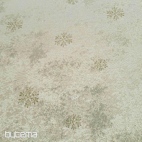 Tapestry fabric GOLDEN NATHAN FLAKES