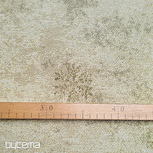 Tapestry fabric GOLDEN NATHAN FLAKES