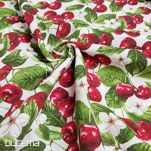 Decorative fabric CHERRIES