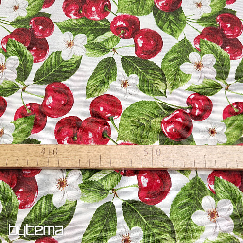 Decorative fabric CHERRIES