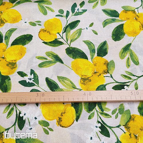 Decorative fabric LEMON TREE