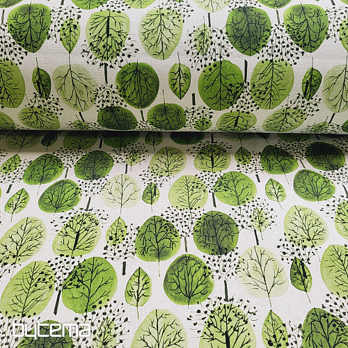Decorative fabric DECIDUOUS FOREST