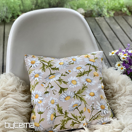 Decorative pillowcase DAISIES